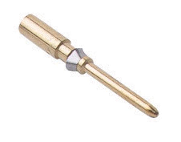Picture of ["CDMD 0.7, pin contact, 0.75mm ², gold, crimping connection, 10A, series CD"]