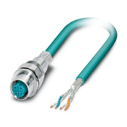 Picture of ["SACCEC-M12FSD-4CON-M16 / 0.5-931, bus system connection -M16 / 0.5-931"]