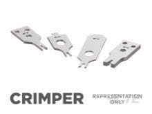 Picture of ["CRIMPER WIRE .080 F, crimping tool for Ocean Applicator F-shaped crimping 0.080 inches"]