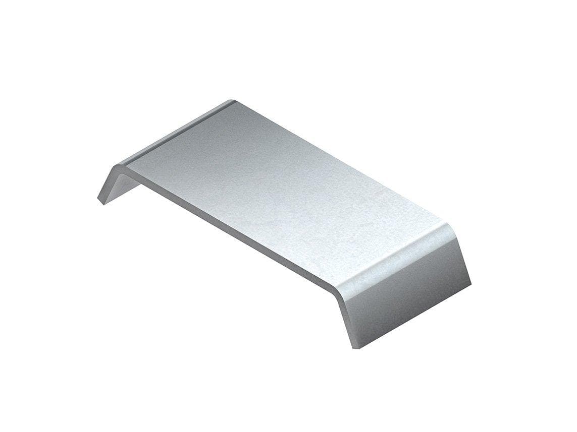 Picture of ["DRSU 12 E3, base plate for pipe shell, for pipe Ø 12 mm, cut-length 16- 17mm, stainless steel, material No: 1.4301, AISI 304"]