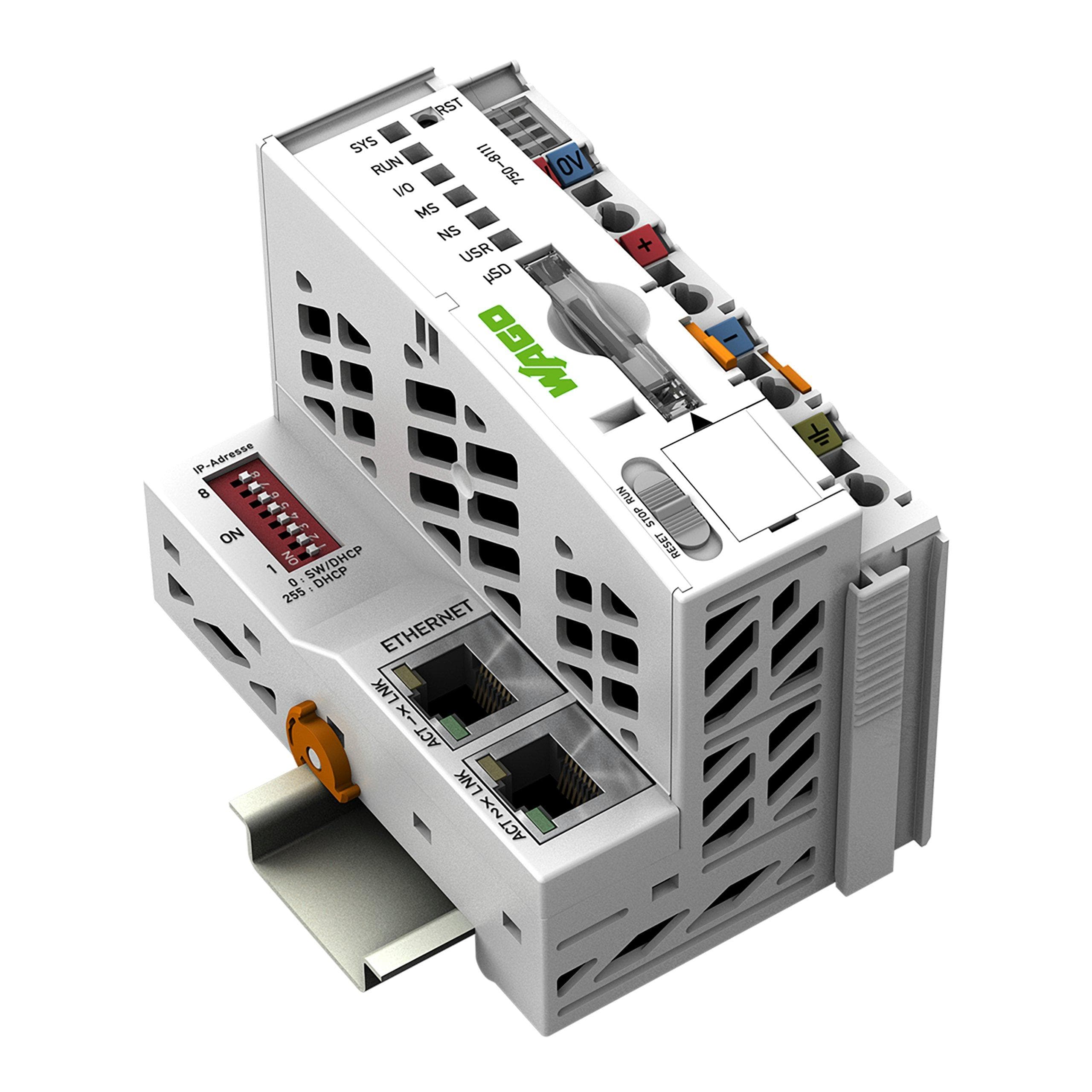 Picture of ["750-8111, controller PFC100.2. Generation, 2 x ETHERNET"]