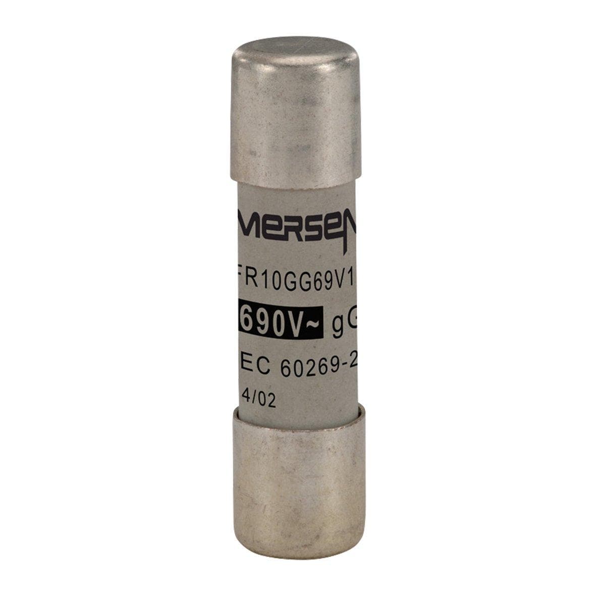 Picture of ["FR10G69V16, fuse in cylindrical gG 10x38 IEC 690VAC 16A"]