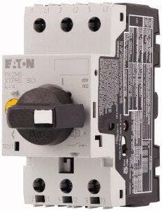 Picture of ["PKZM0-4 / AK, engine protection switch, 3-pole, Ir = 2,5 - 4 A, gate lockable"]