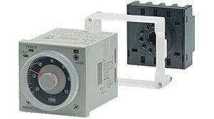 Picture of ["H3CRAAC100240DC100125OMI, time relay 240V 1.25kVA 2 changers 11-pole socket 300h H3CR-A IP40"]