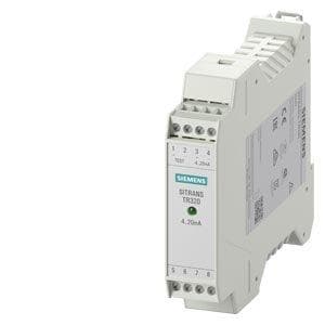 Picture of ["7NG0320-0BA00-0NA0, SITRANS TR320 temperature transmitter for hatching, with a configurable input and a galvanically separate two-conductor output."]