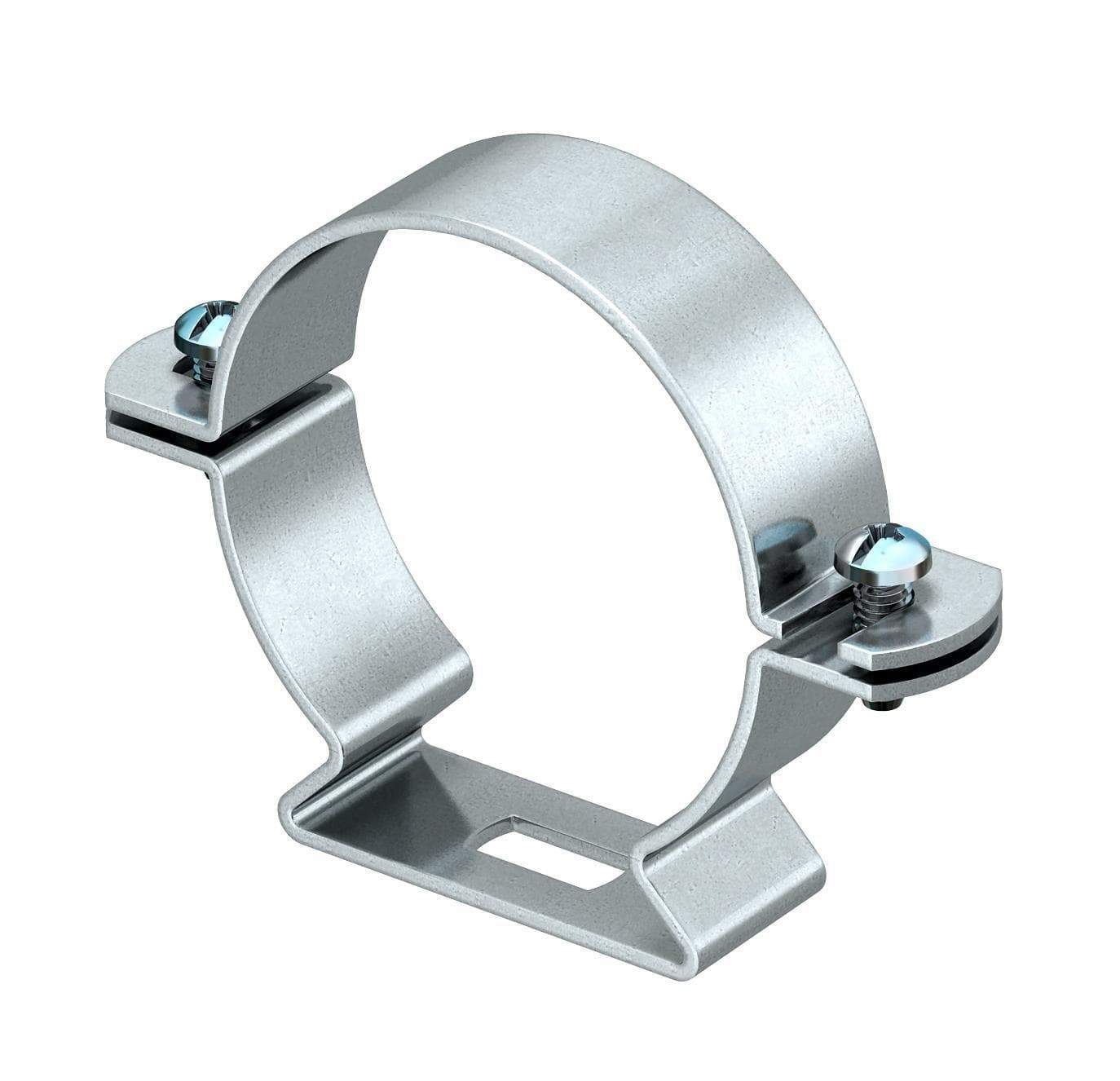 Picture of ["733 48 ALU, distance clamp with long hole 39-48mm aluminium"]