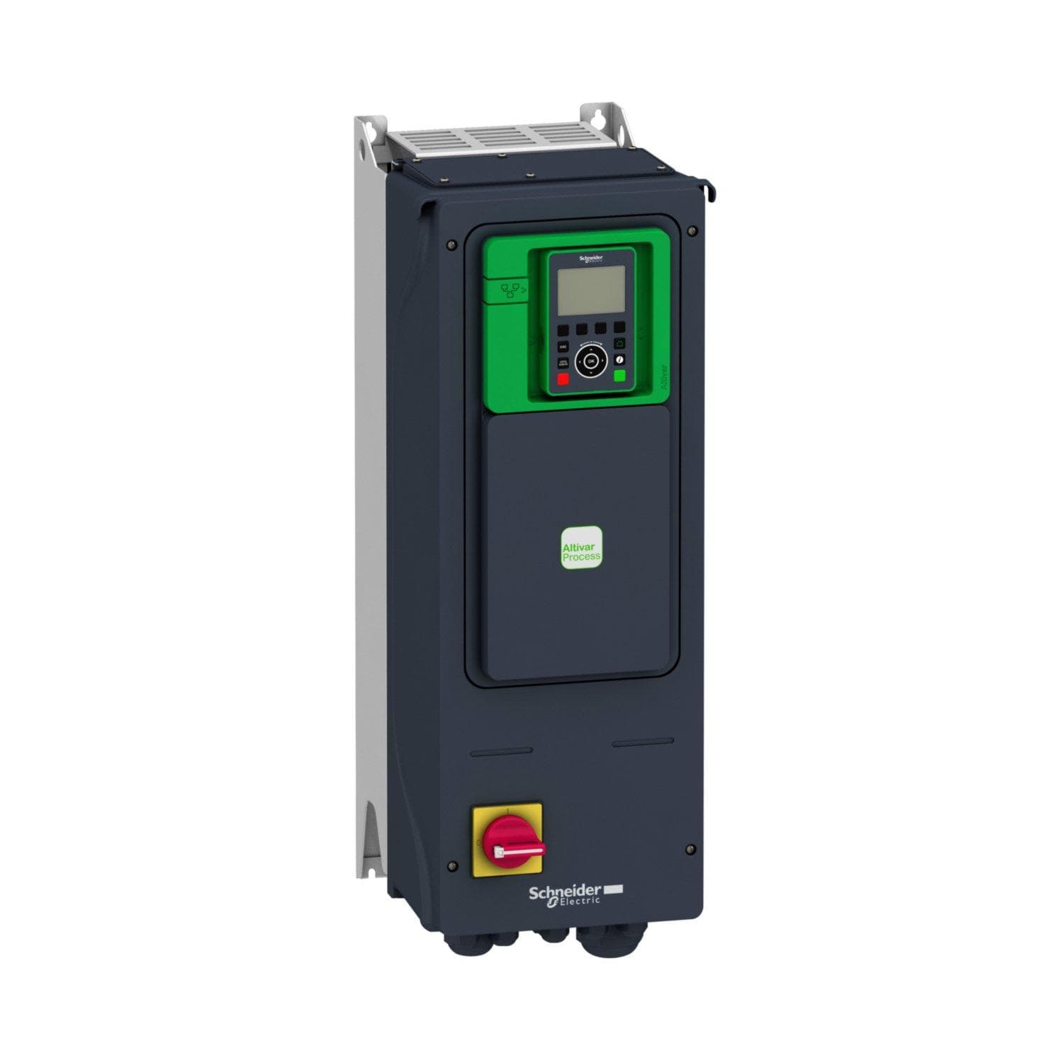 Picture of ["ATV650D11N4E, variable speed drive ATV650, 11kW / 15HP, 380-480V, IP55, disconnect switch"]