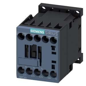 Picture of ["3RT2017-1AP61, Schütz, AC-3e, 12 A / 5,5 kW / 400V, 3-pole, AC220V / 50Hz, 240V / 60Hz, 1S, screw connection"]