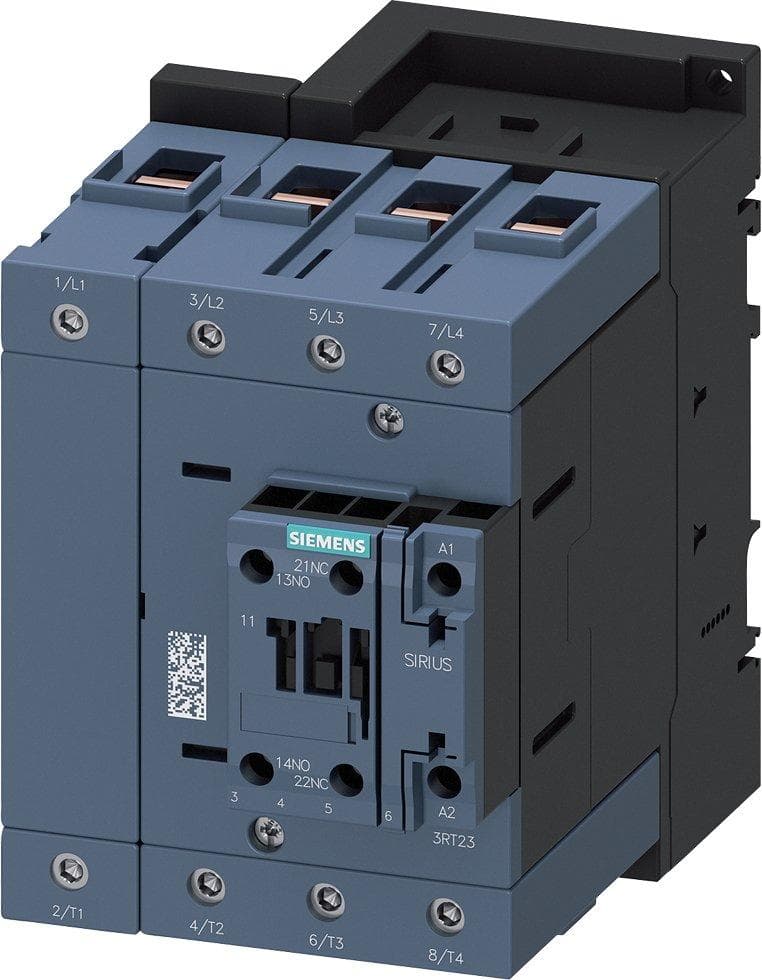 Picture of ["3RT2348-1AL20, Schütz, AC-1, 160 A / 400 V / 40 ° C, S3, 4-pole, AC 230V, 50 / 60Hz, 1S + 1Ö"]