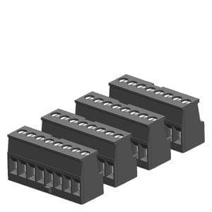 Picture of ["6ES7292-1AH40-0XA0, SIMATIC S7-1200 clamping block is 8 pins, encoded right, screw VPE 4"]