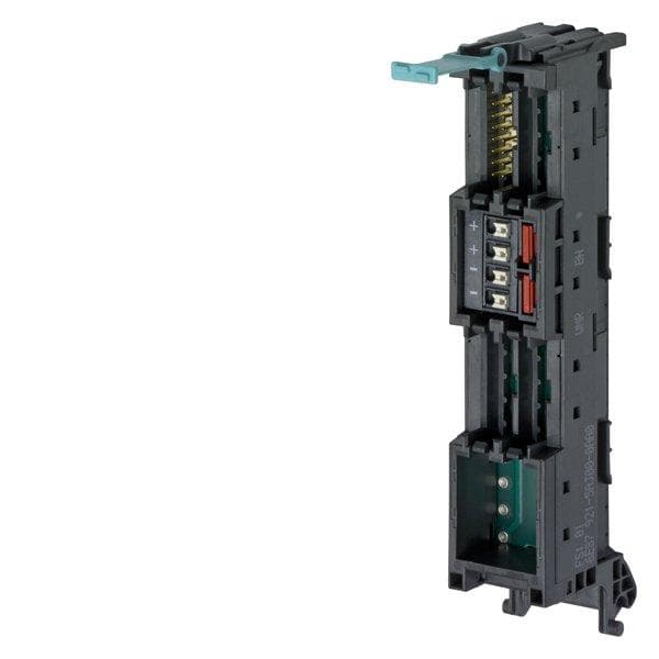 Picture of ["6ES7921-5AJ00-0AA0, front plug module for SIMATIC S7-1500, dig. Ios 2A, 16-p"]