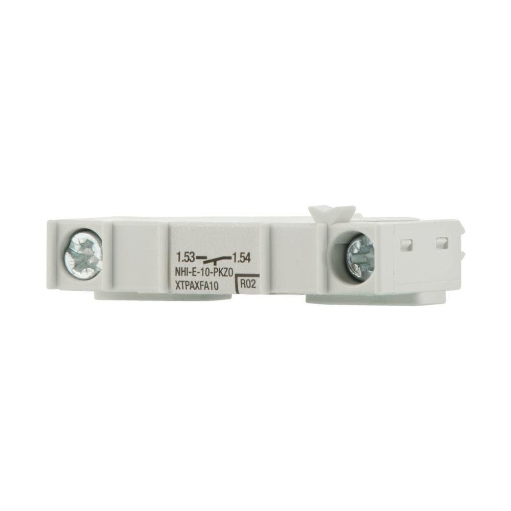 Picture of ["NHI-E-10-PKZ0, standard help switch 1 S, installation for size PKZ (M) 0, with screw clamps"]