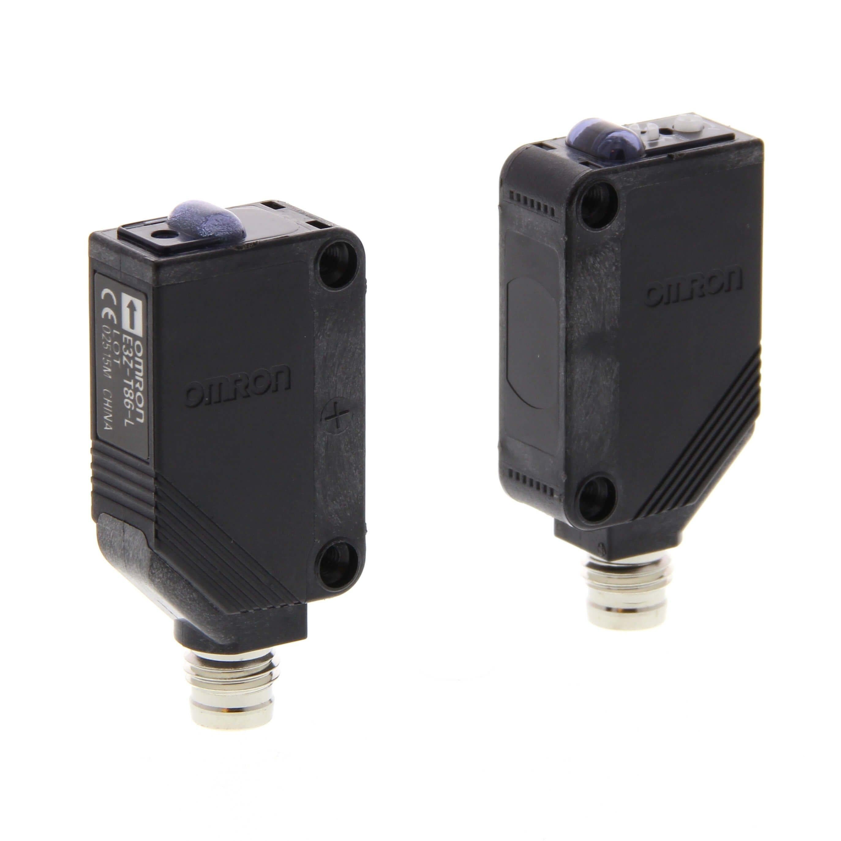 Picture of ["E3Z-T86-IL2, photo switch, disposable light barrier, Sn 15m, infrared LED, PNP, IO-link COM2, M8 plug, IP67"]