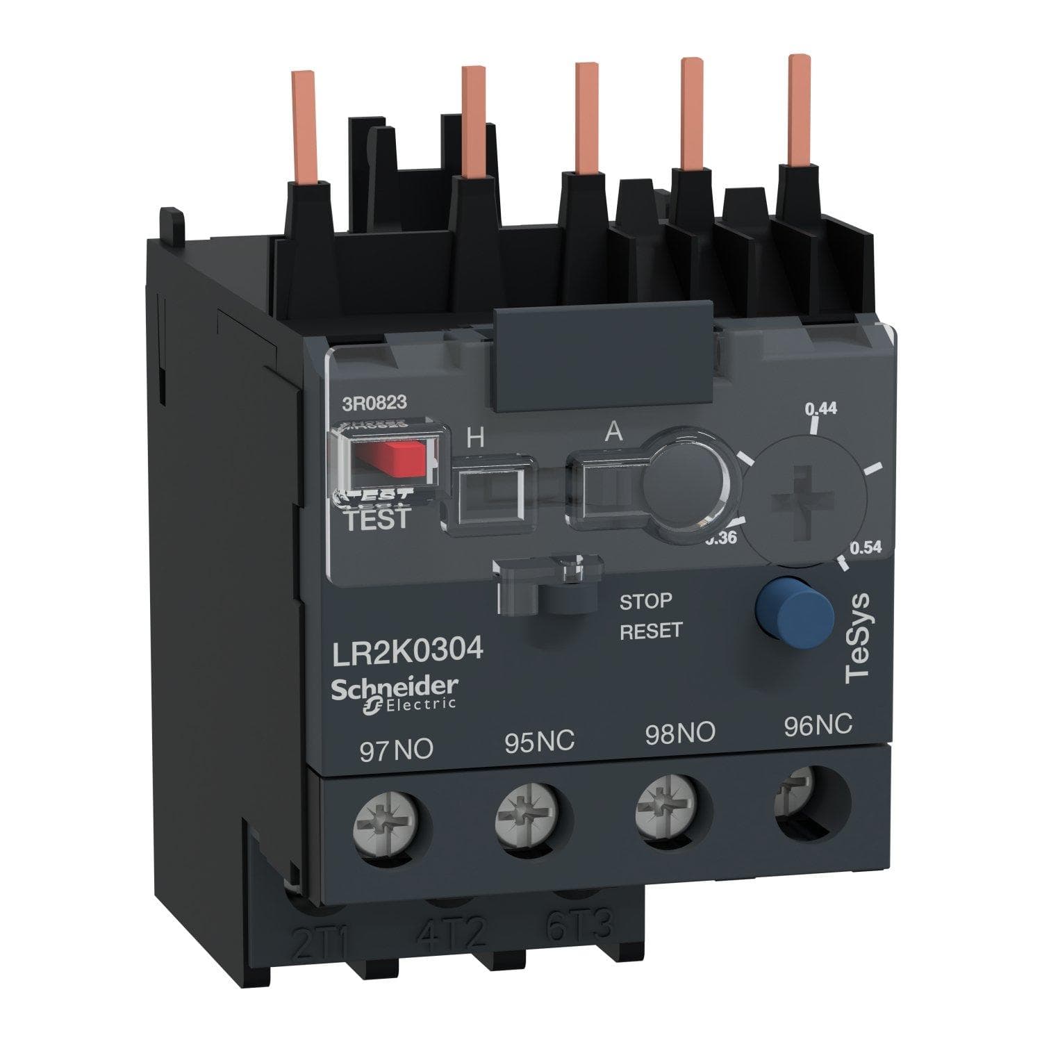 Picture of ["LR2K0304, engine protection relay, 0.36-0.54A, 1S + 1Ö, class 10A"]