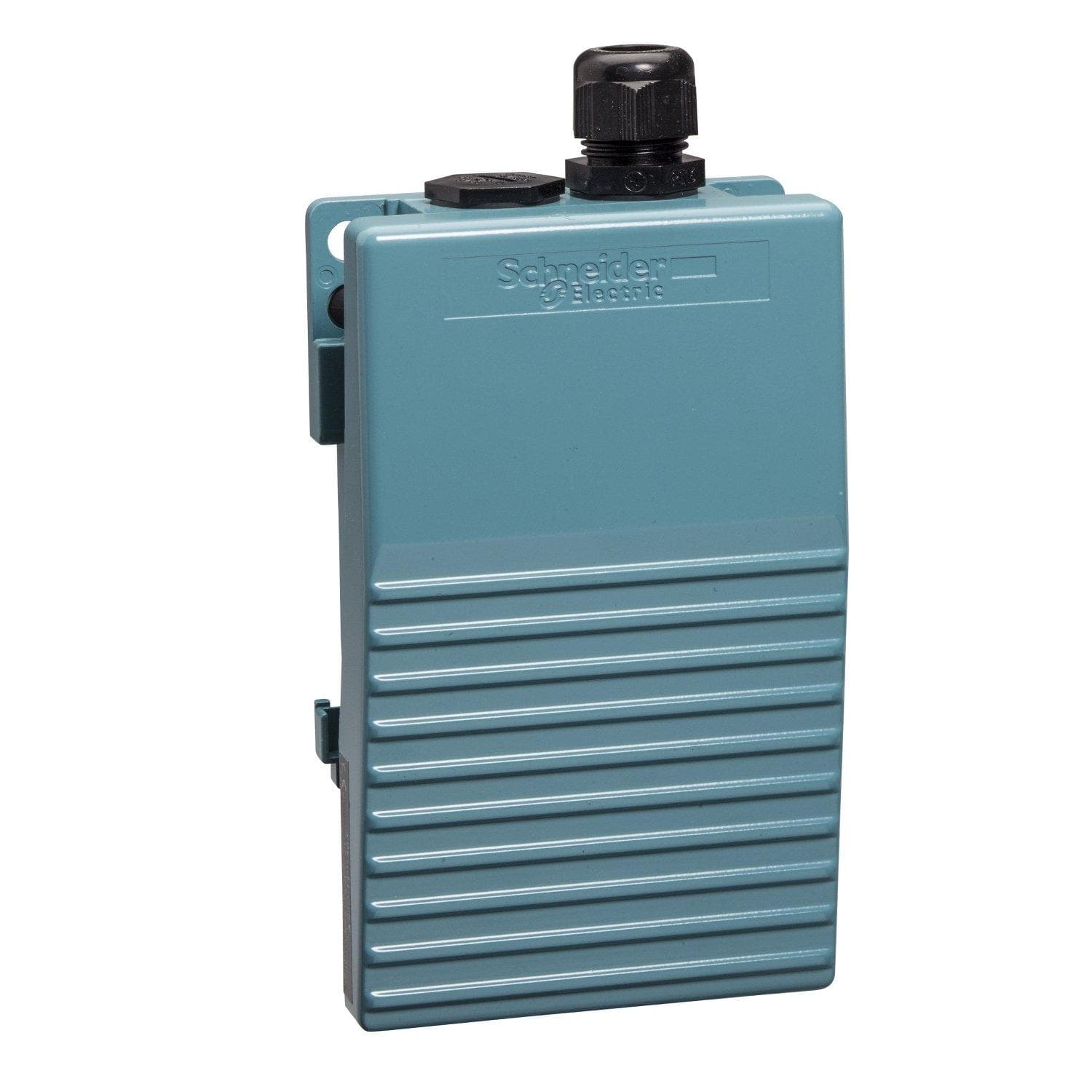 Picture of ["XPEM211, foot switch, Harmony XPE, simple, metal, blue, 2-step, 2Ö + 2S, IP66"]