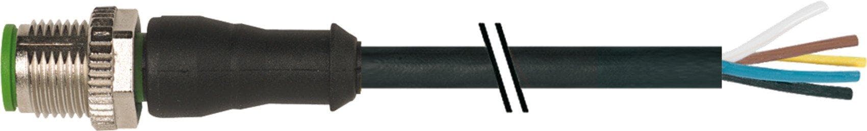 Picture of ["7000-12041-6190300, M12 St. 0 ° A- code. Free end of lg-"]