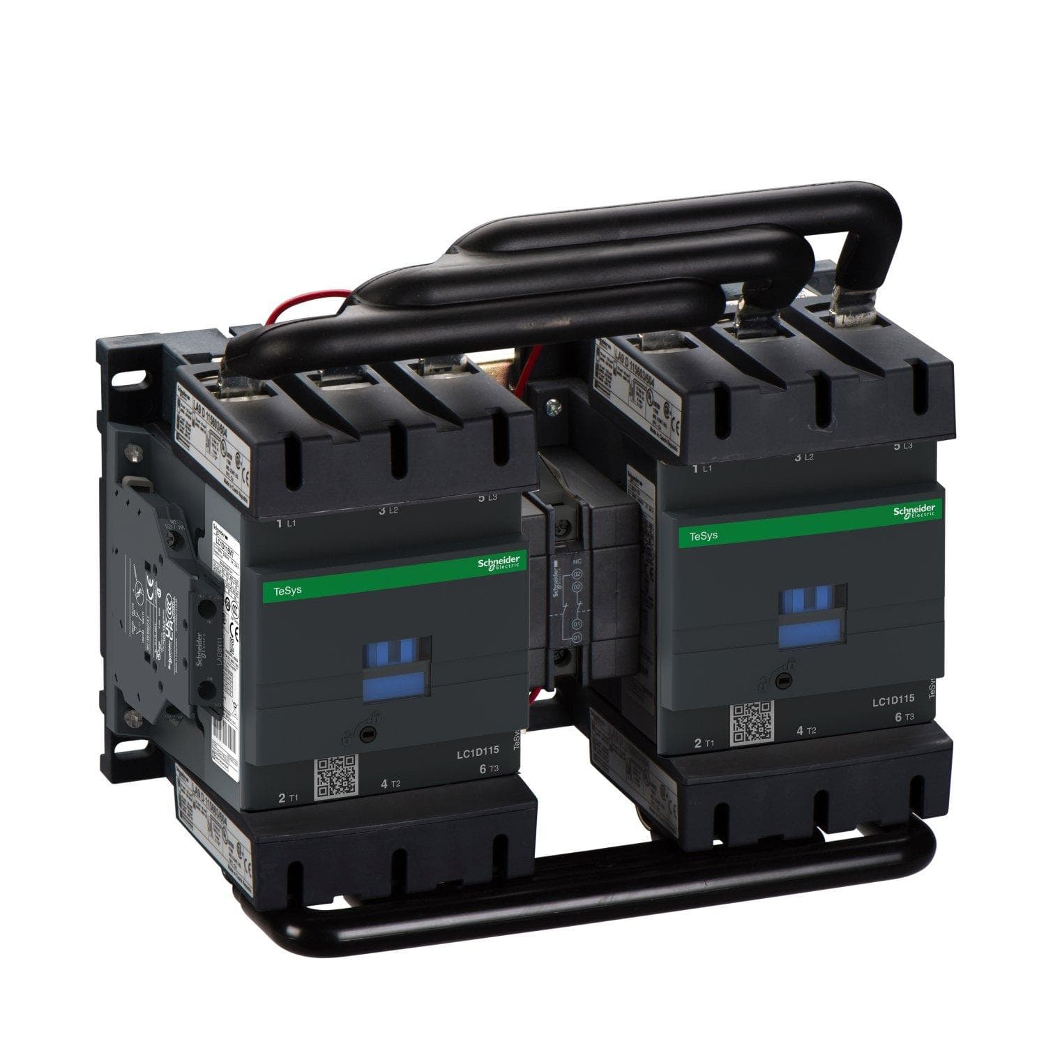 Picture of ["LC2D115B7, turning protection combination, 3p + 1S + 1Ö, 55kW / 400V / AC3 115A, coil 24V 50 / 60Hz"]
