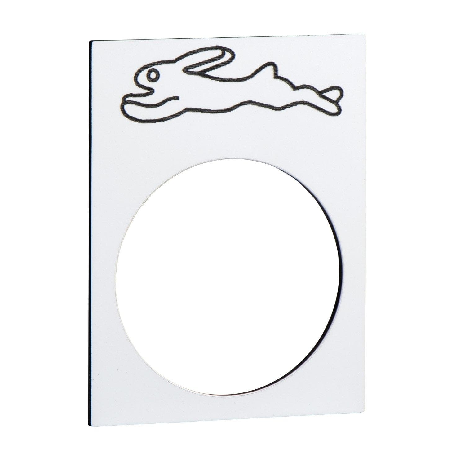 Picture of ["ZB2BY4934, designation plate, 30x40mm, white, fast"]