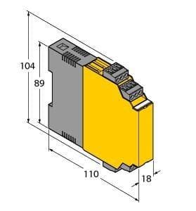 Picture of ["IM34- 12EX- CRI, universal temperature amplifier; Pt / Ni 100, thermocouples IM34- 12EX- CRI"]