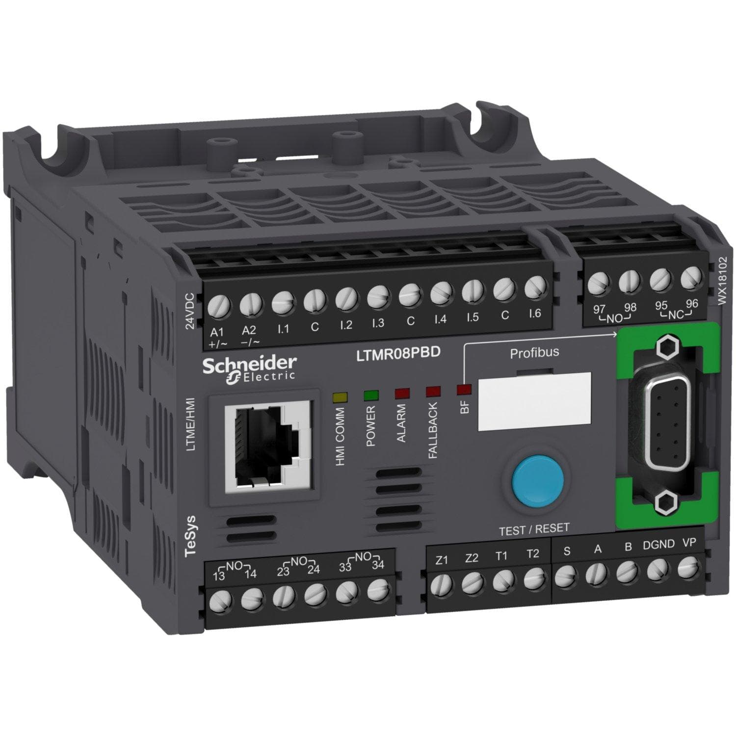 Picture of ["LTMR08PBD, controller engine management LTM R TeSys T, 24 V DC 8A for Profibus DP"]