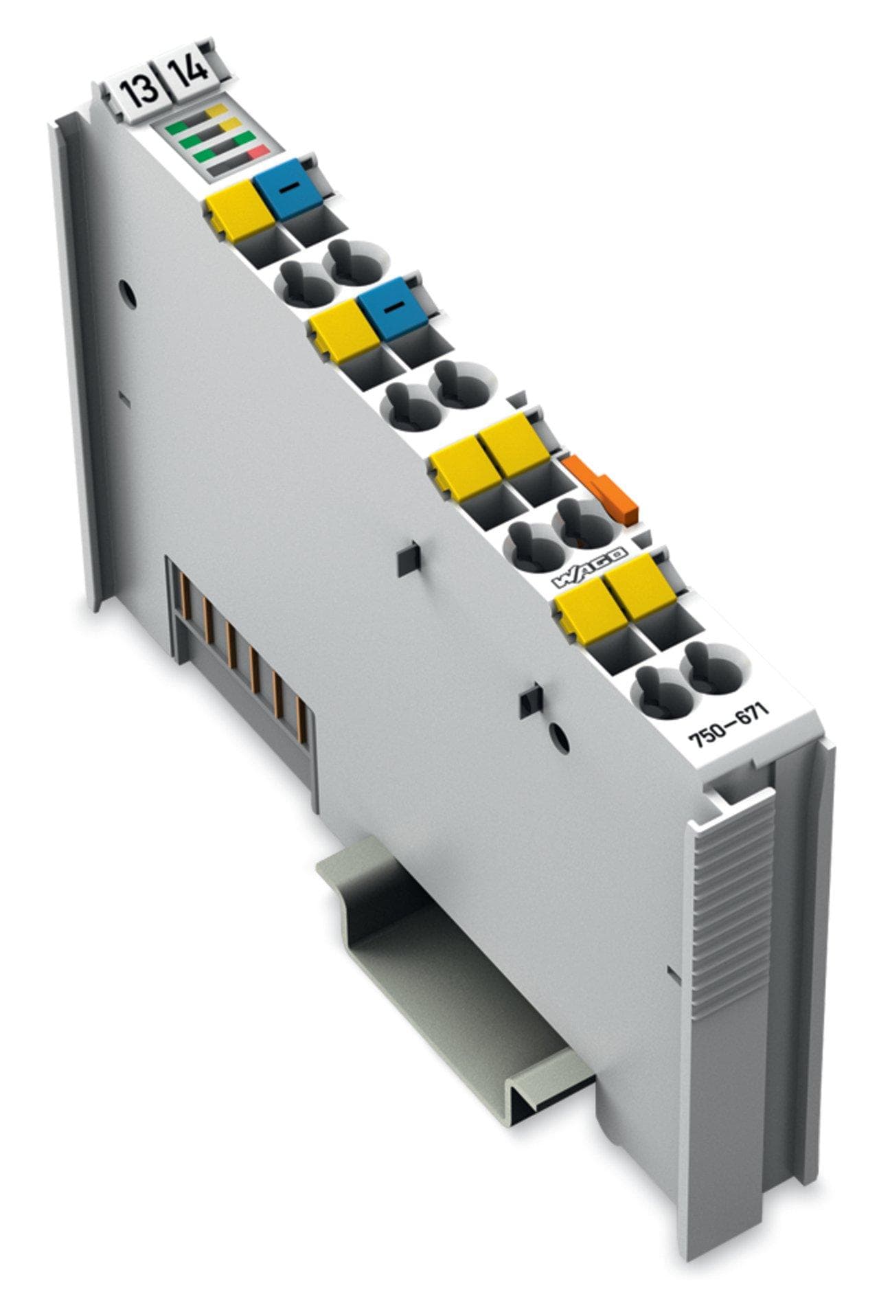 Picture of ["750-671, stepper controller DC 24 V light grey"]