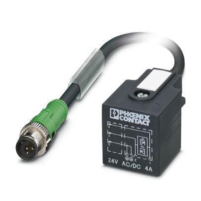 Picture of ["SAC-3P-MS / 3.0-PUR / A-1L-Z SCO, sensor-actuator cable, sensor-actuator cable"]