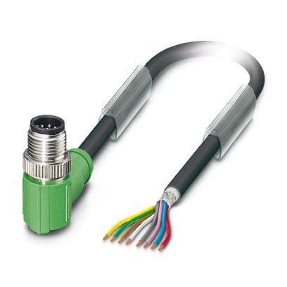 Picture of ["SAC-8P-M12MR / 10,0-PUR SH, sensor-actuator cable, sensor-actuator cable"]