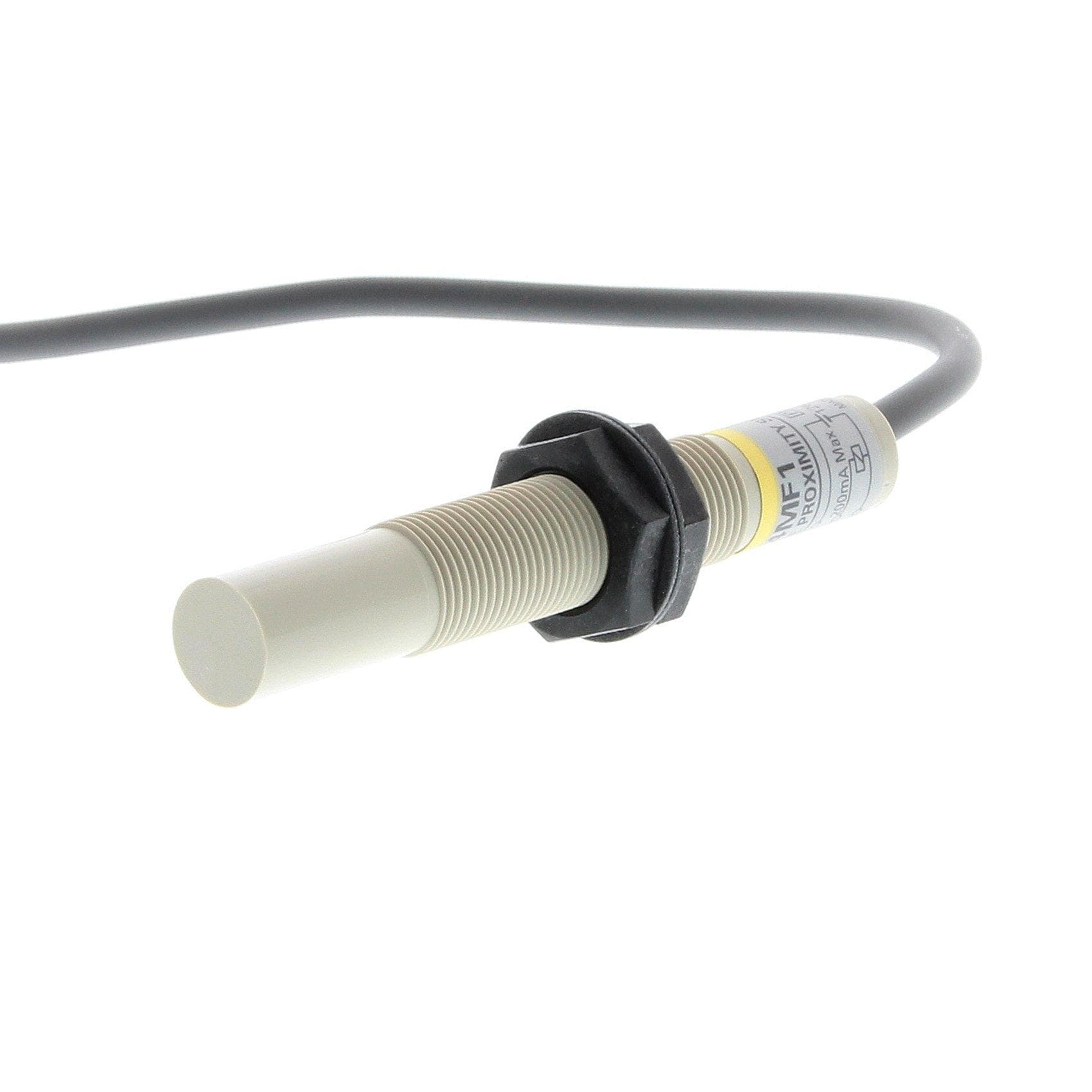 Picture of ["E2K-X4MF1, proximity sensor - capacitive - 4 mm - M12 - not bundled - 3-wire - PNP - 1S - 2m"]