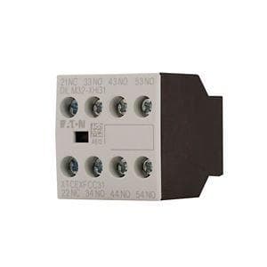 Picture of ["DILM32-XHI31, auxiliary switch block, 4-pole, Ith = 16 A, 3 S, 1 Ö, front fitting, screw clamps, DILM7 - DILM38"]