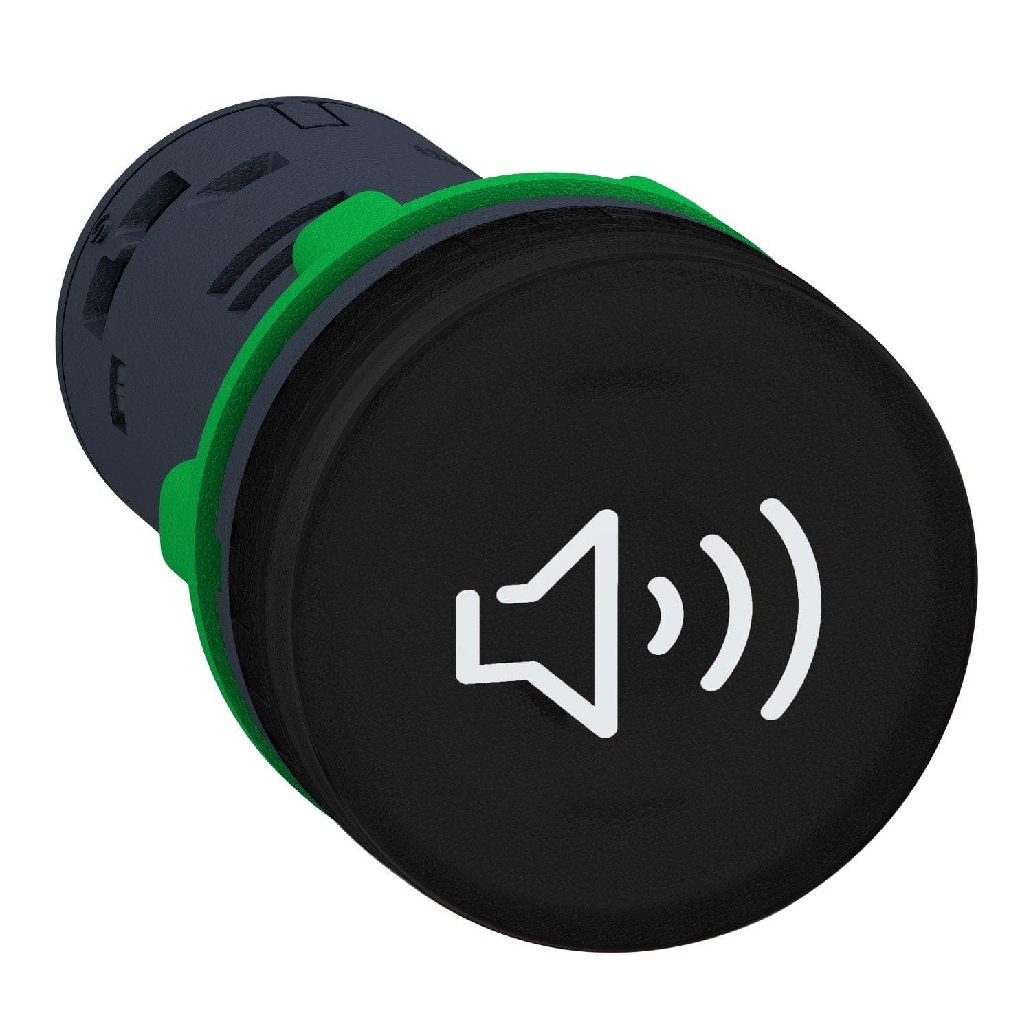 Picture of ["XB5KSM, Buzzer, Summer, Harmony XB5, plastic, unilluminated, black, 22mm, 90dB, 230V AC"]