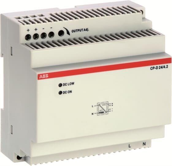Picture of ["CP-D 24 / 4.2, CP@-@ D 24 / 4.2 Power supply In: 100-240VAC Out: 24VDC / 4.2A"]
