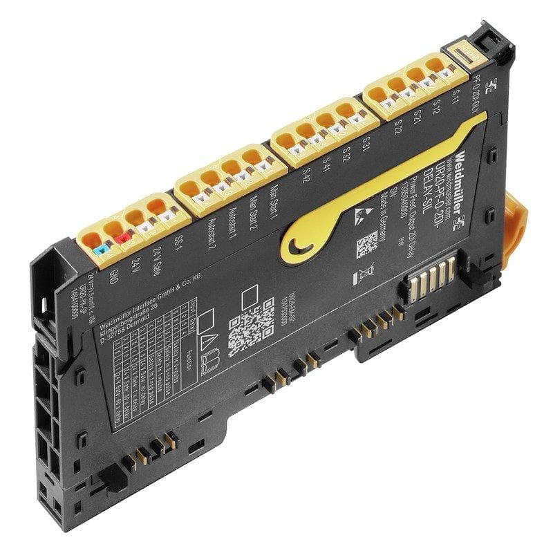 Picture of ["UR20-Pf-O-2D-DELAY-SIL, Safe feed-in module (I / O)"]