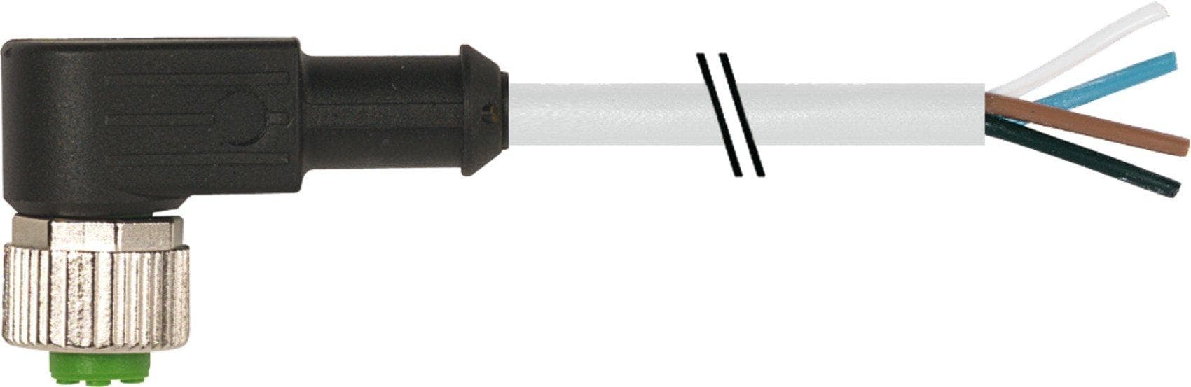 Picture of ["7000-12301-2330500, M12 Bu. 90 ° A- code. Free end of the lp"]