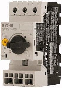 Picture of ["PKZM0-32-SPI32, motor protection switch, 15 kW, 25 - 32 A, feed-in side screw clamps / exit side Push- in clamps, suitable for engine starter combinations type MSC.."]