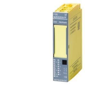 Picture of ["6AG2136-6DC00-1CA0, SIPLUS ET 200SP F-DQ 8x24 VDC / 0.5 A PP HF OT1 RAIL based on 6ES7136-6DC00-0CA0"]