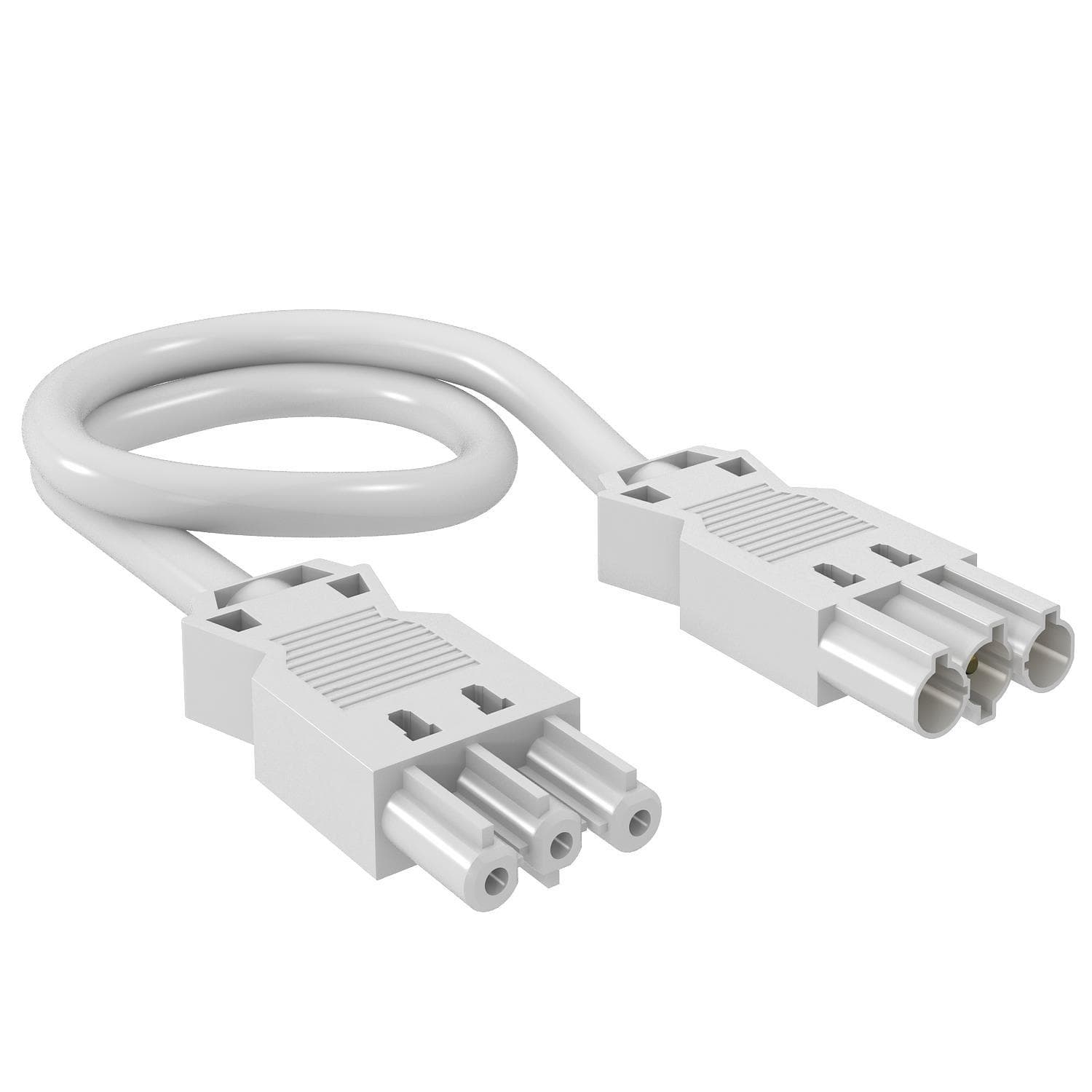 Picture of ["VL-3Q2.5 1 W, extension line cross section 3x2.5 mm ² L1000mm white"]