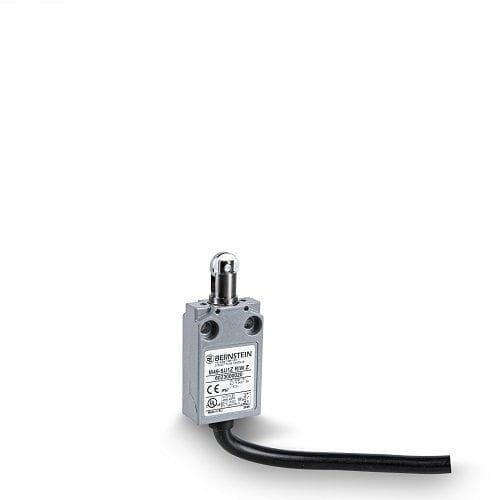 Picture of ["M49-U1Z RIW Z, position switch metal, 1 opener / 1 closing, slider system, roll bar (metal roll), 1 m U cable, cable outlet below"]