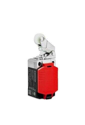 Picture of ["IN73-V11 DGHK, position switch plastic, 1 opener / 1 closing, overlapping slider system, with angle roll lever (plastic roll)"]