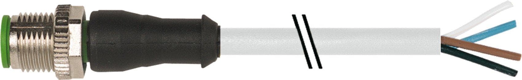 Picture of ["7000-12021-2142000, M12 St. 0 ° A-code. Free end of lg-"]