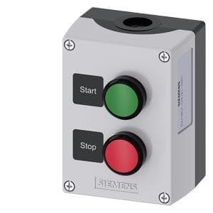 Picture of ["3SU1802-0AL00-2AB1, case for command devices, 22 mm, round"]