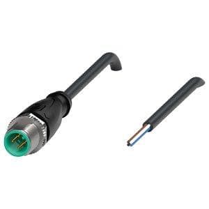 Picture of ["V1S-G-BK2M-PVC-U, cable plug"]