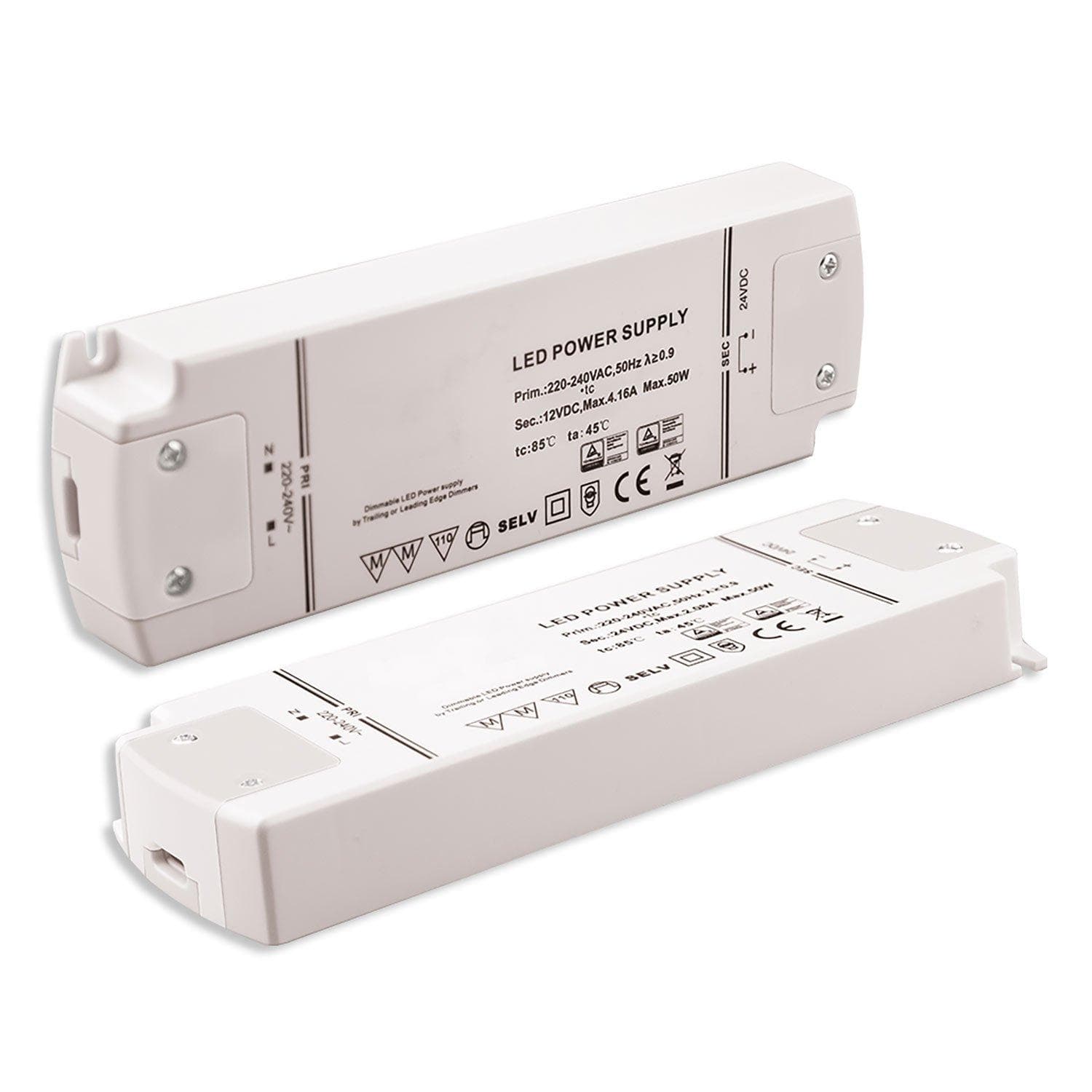 Picture of ["LED Flexband Trafo 12V / DC, 0-50W, dimmable, LED Flexband Trafo 12V / DC, 0-50W"]