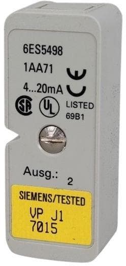 Picture of ["6ES5498- 1AA71, SUBPART: SIEMENS SIMATIC S5, MODULE FOR ANALYTICAL EXPENDITURE"]