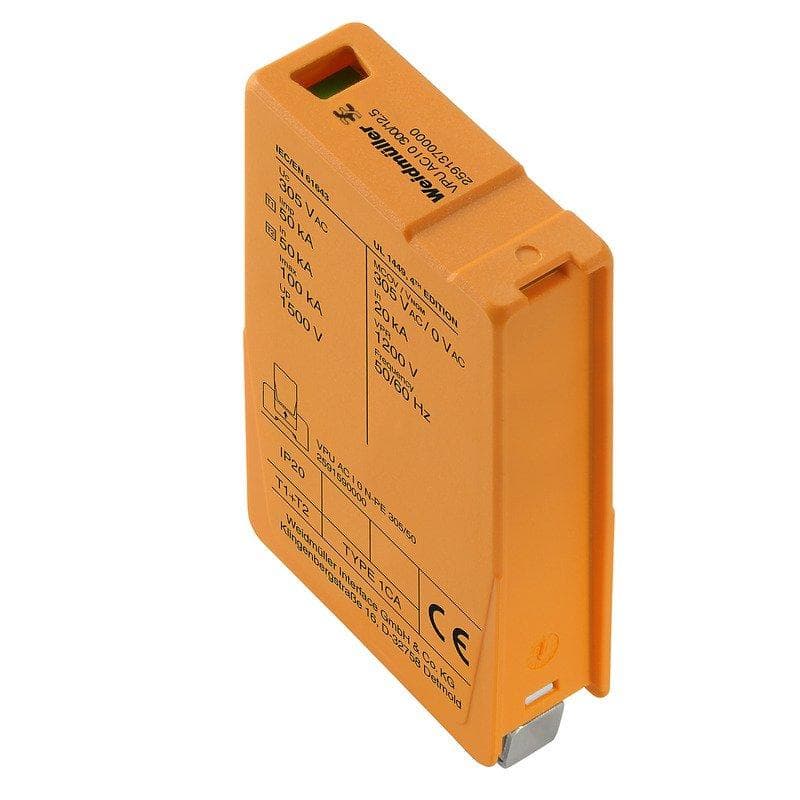 Picture of ["VPU AC I 0 950 / 12.5, power supply (energy technology / power supply), voltage protection, type I, power supply: IT without N, AC, 800 V"]