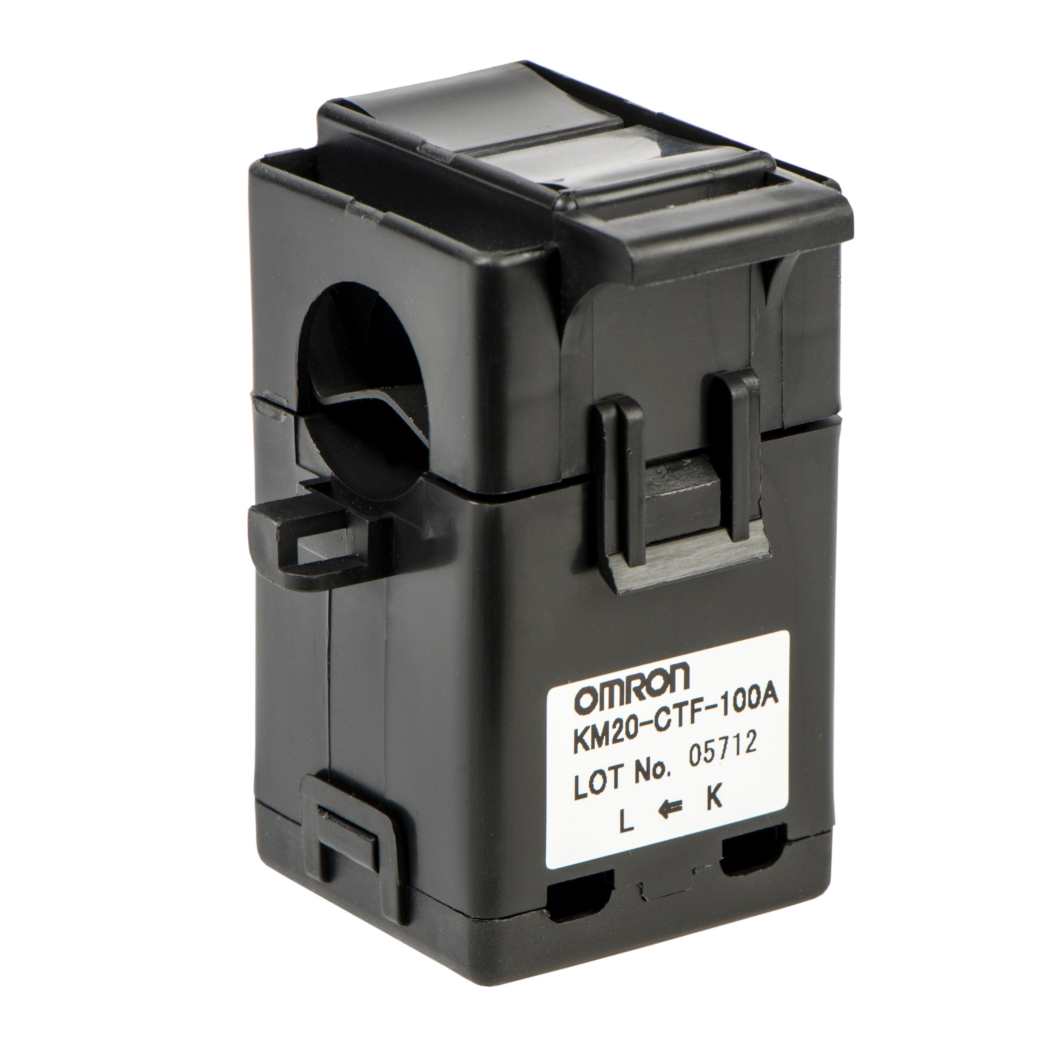 Picture of ["KM20-CTF-50A, accessories power monitoring - power converter, 50A, for cable diameter up to max. 9.5mm"]