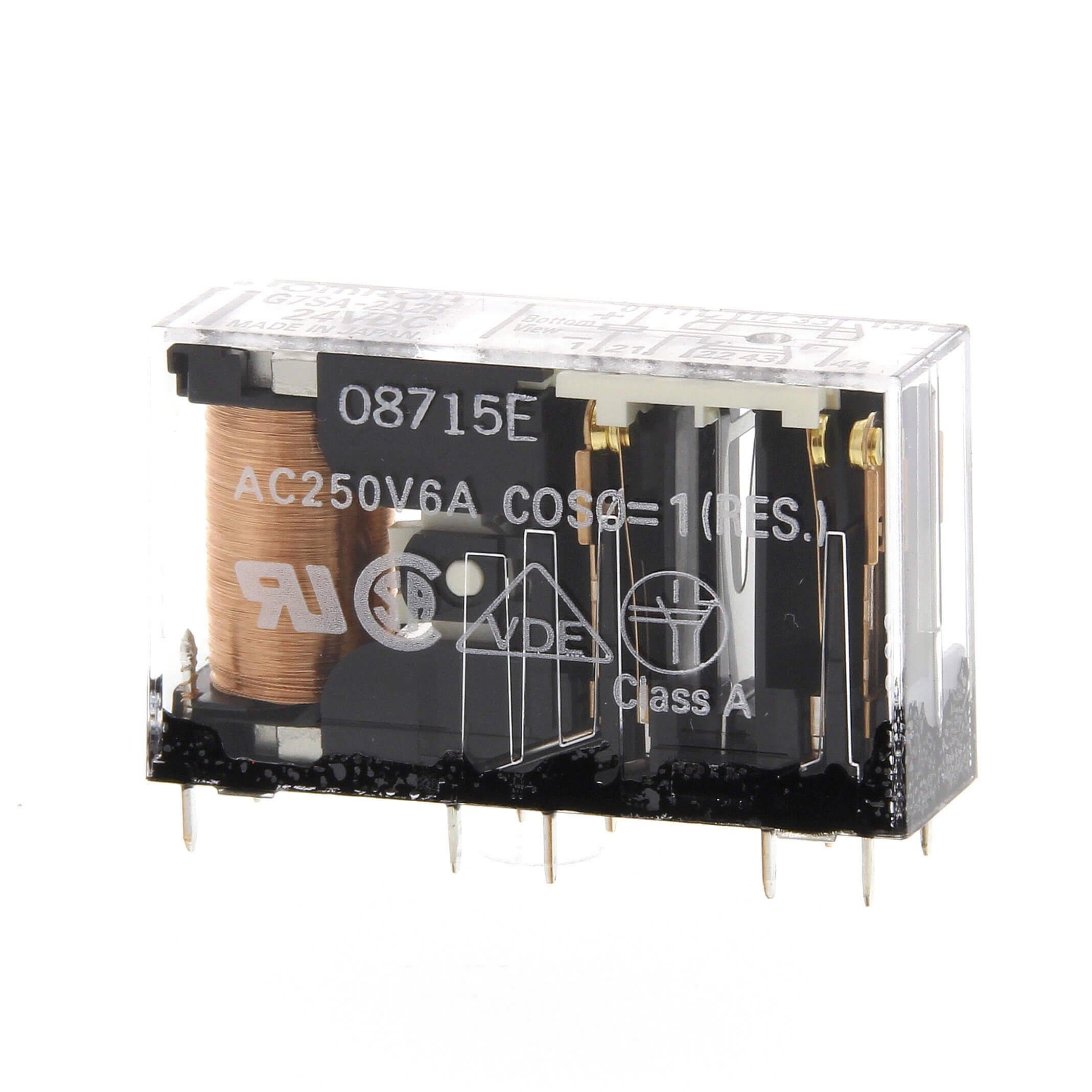 Picture of ["G7SA-4A2B 24VDC, security relay, 4 closers + 2 openers, 24 VDC"]