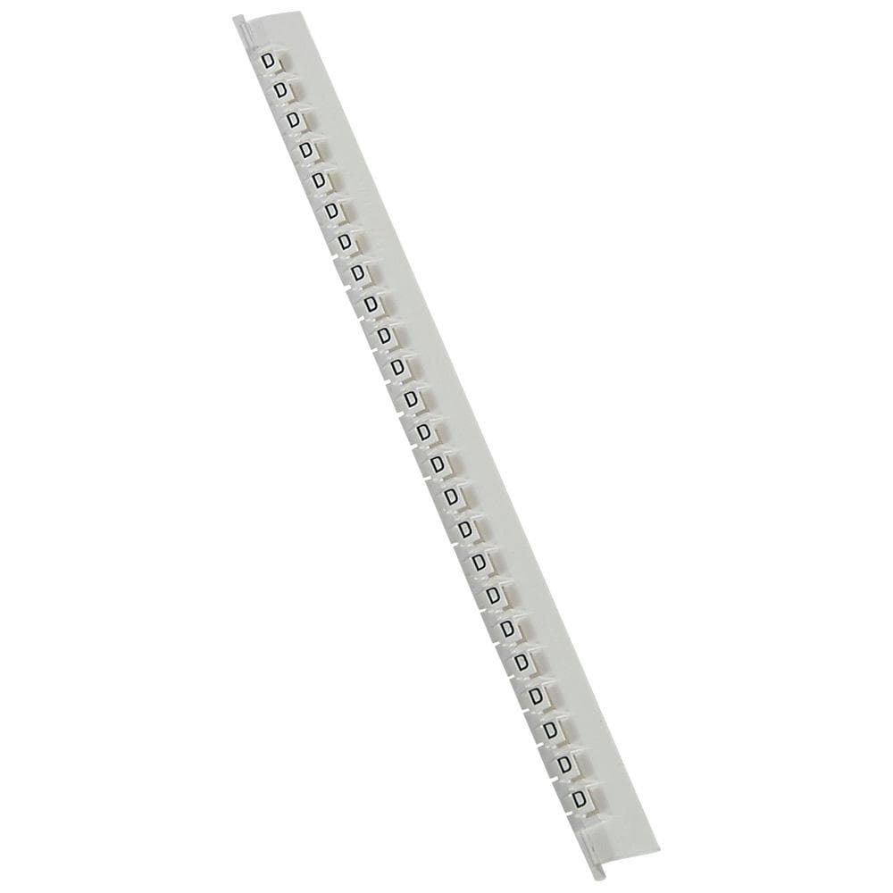Picture of ["037829, marking system Memocab, letter: D (black on white)"]